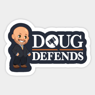 Doug Defends Sticker